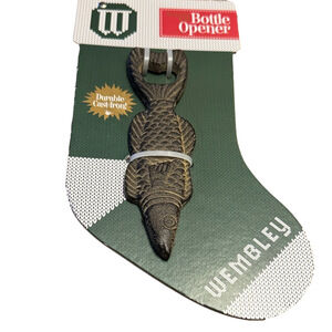Wembley Rustic Durable Cast Iron Fish-Shaped Bottle Opener NWT